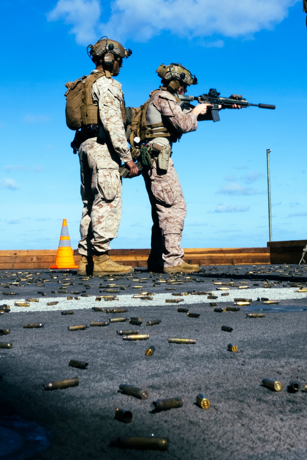 Deck Shoot Aboard USS America