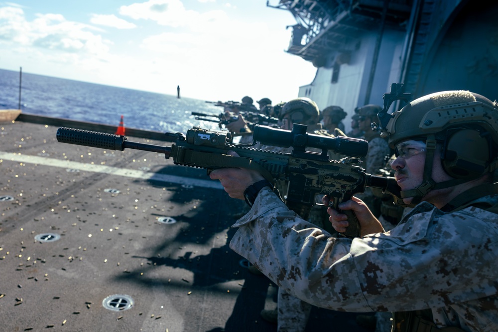 Deck Shoot Aboard USS America