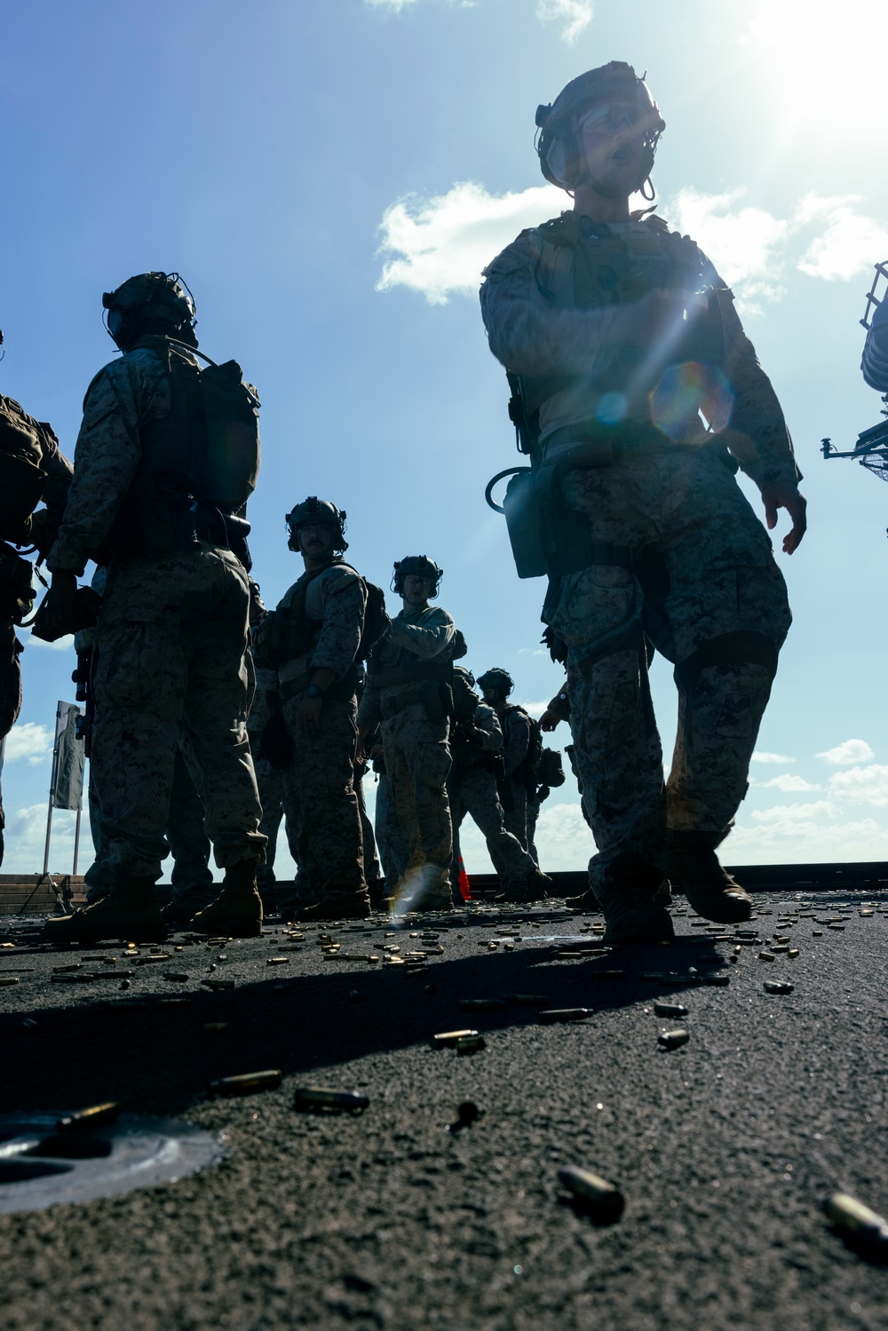 Deck Shoot Aboard USS America