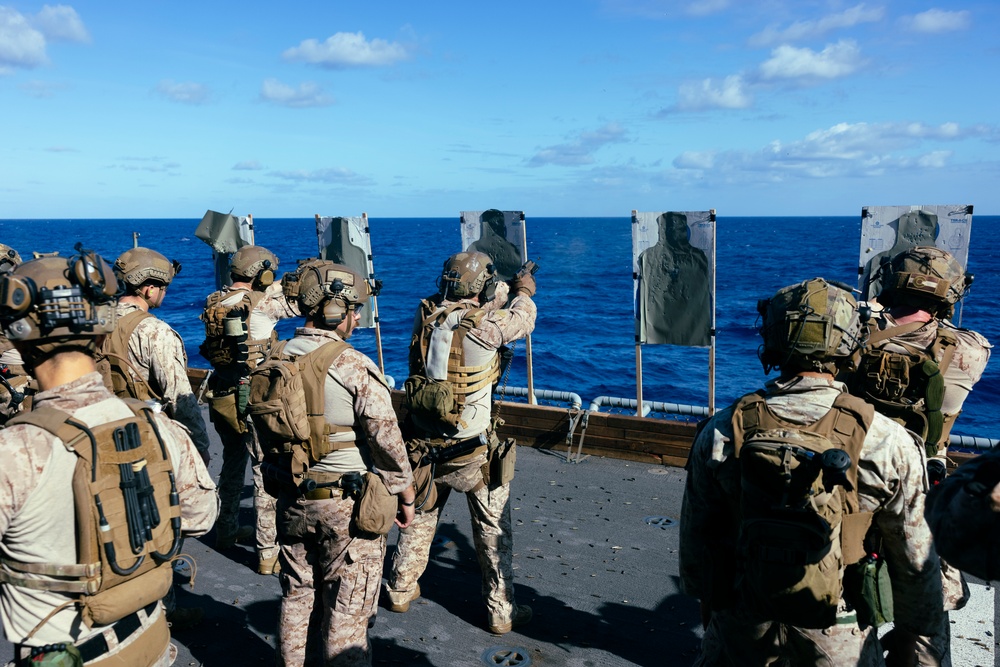 Deck Shoot Aboard USS America