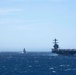 The Gerald R. Ford Carrier Strike Group Passes Through the Strait of Gibraltar