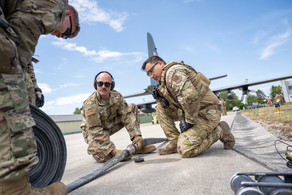 Lechfeld Austere Refueling