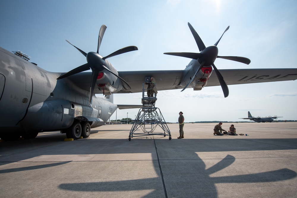 Kentucky Air Guard, multiple units support Air Defender '23 in Germany