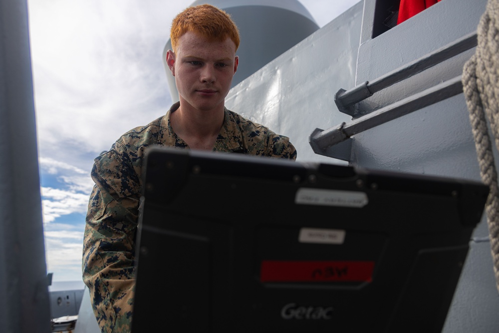 COMMEX aboard the USS Greenbay