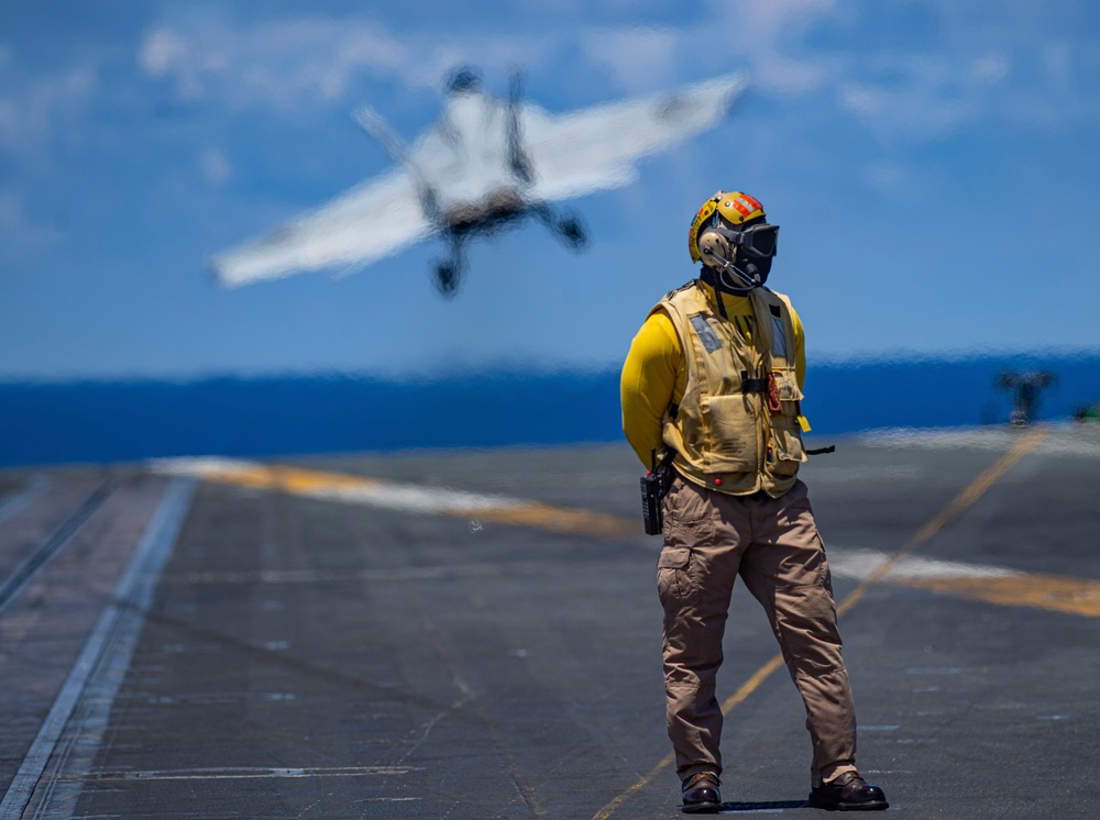 Nimitz Conducts Flight Operations