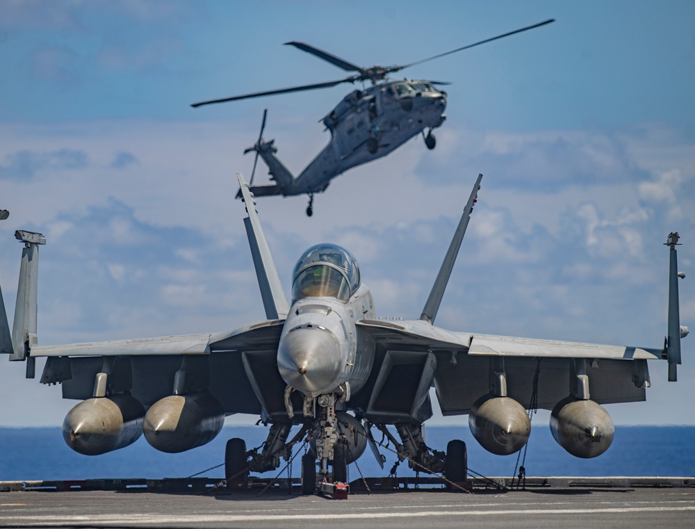 Nimitz Conducts Flight Operations