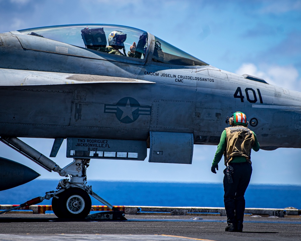 Nimitz Conducts Flight Operations