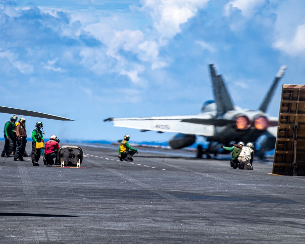 Nimitz Conducts Flight Operations