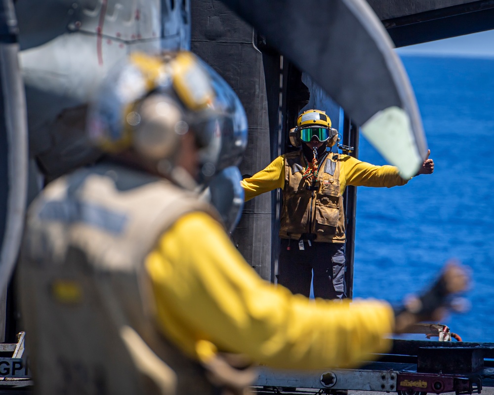 Nimitz Conducts Flight Operations