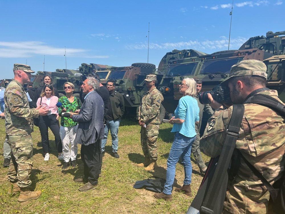 Public affairs flexes strategic communication capabilities during DEFENDER 23