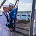 U.S. Sailors Shift Colors