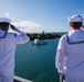 U.S. Sailors Render Honors