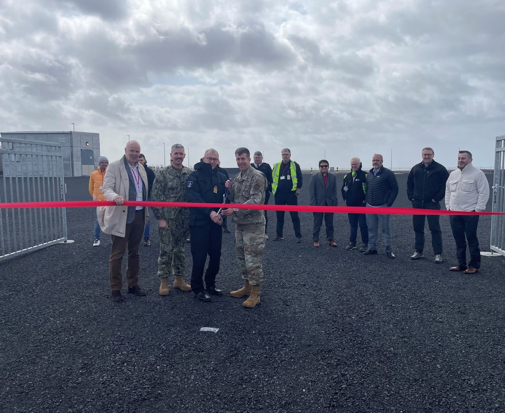 Keflavik MILCON Ribbon Cutting Ceremony