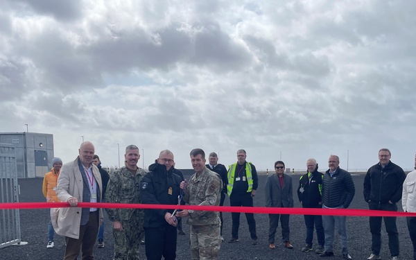 Keflavik MILCON Ribbon Cutting Ceremony
