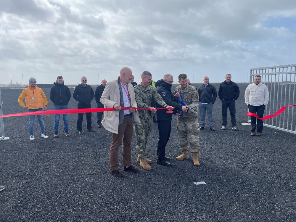 Keflavik MILCON Ribbon Cutting Ceremony