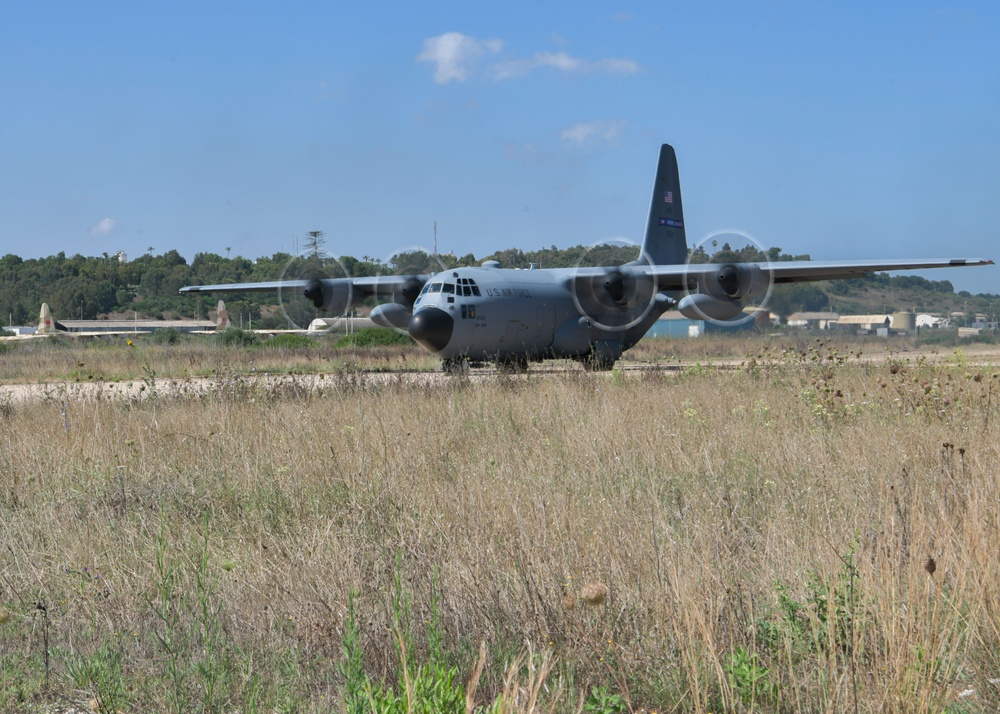 94th Airlift Wing conducts a joint air operation sortie during African Lion 2023