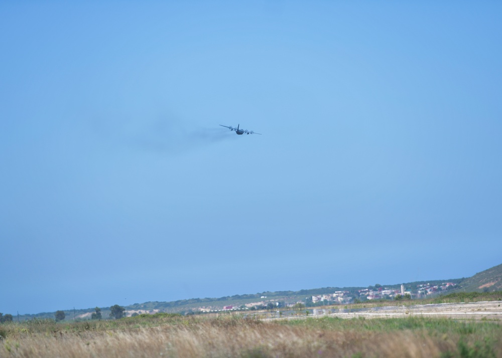 94th Airlift Wing conducts a joint air operation sortie during African Lion 2023