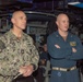 Carrier Strike Group 12 Commander Erik Eslich Visits USS Normandy