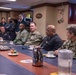 Carrier Strike Group 12 Commander Erik Eslich Visits USS Normandy