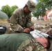 U.S. and  British Army medics conduct a mass casualty training exercise at Bemowo Piskie Training Area, Poland