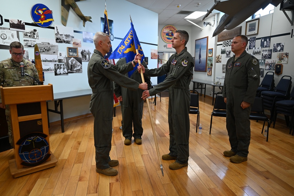 108th Attack Squadron Change of Command