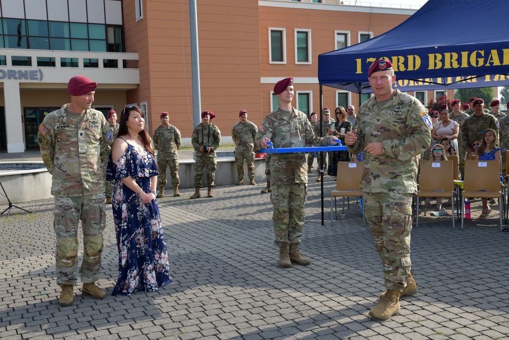 173rd Brigade Support Battalion, 173rd Airborne Brigade Award Ceremony