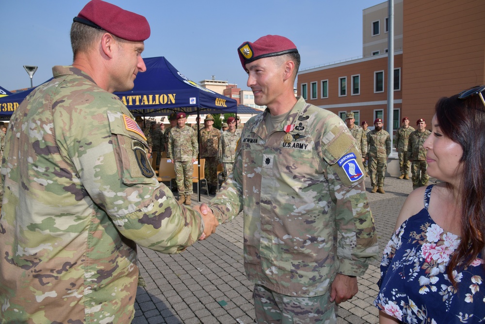 173rd Brigade Support Battalion, 173rd Airborne Brigade Award Ceremony