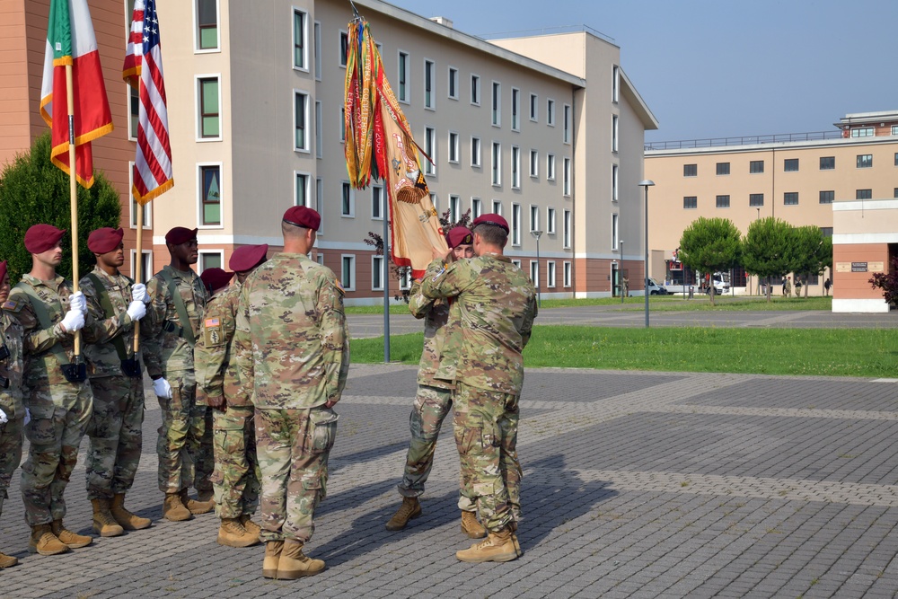 173rd Brigade Support Battalion, 173rd Airborne Brigade Change of Command Ceremony