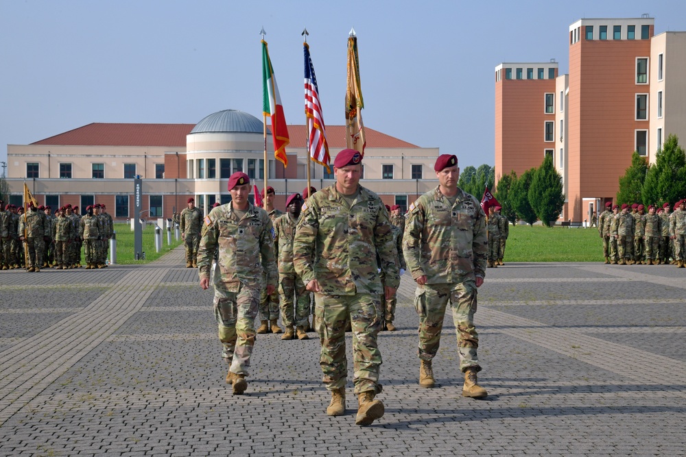 173rd Brigade Support Battalion, 173rd Airborne Brigade Change of Command Ceremony