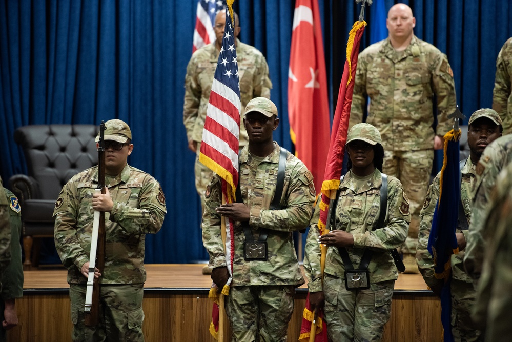 39th LRS Change of Command