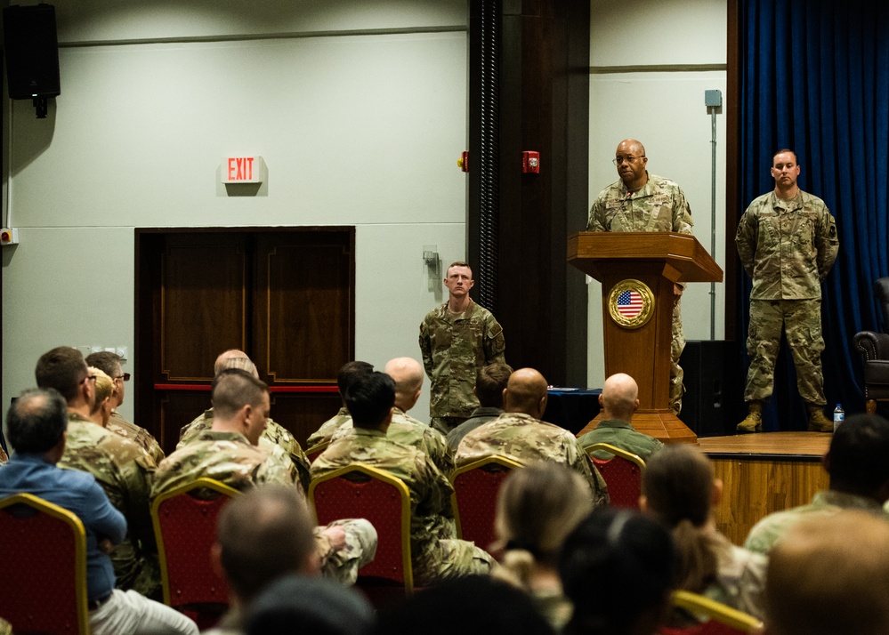 39th LRS Change of Command