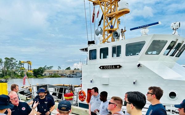 NSA PANAMA CITY FIREFIGHTERS RECEIVE INTENSIVE SHIPBOARD TRAINING BY ALABAMA FIRE COLLEGE