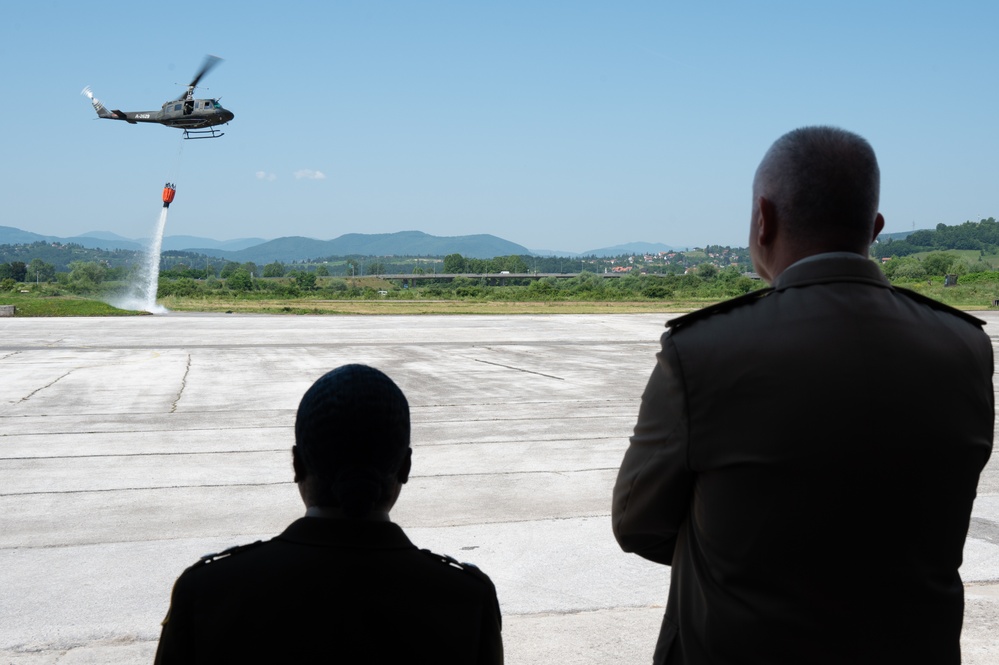 U.S. Army Maj. Gen. Janeen L. Birckhead visits Bosnia and Herzegovina