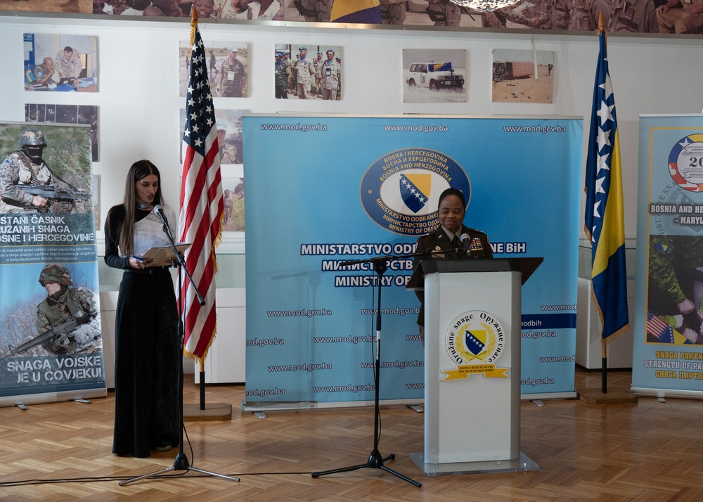 U.S. Army Maj. Gen. Janeen L. Birckhead visits Bosnia and Herzegovina