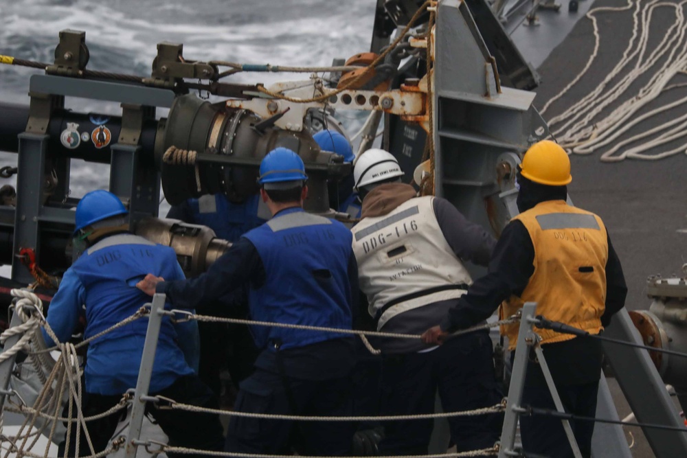 USS Thomas Hudner Deploys With GRFCSG