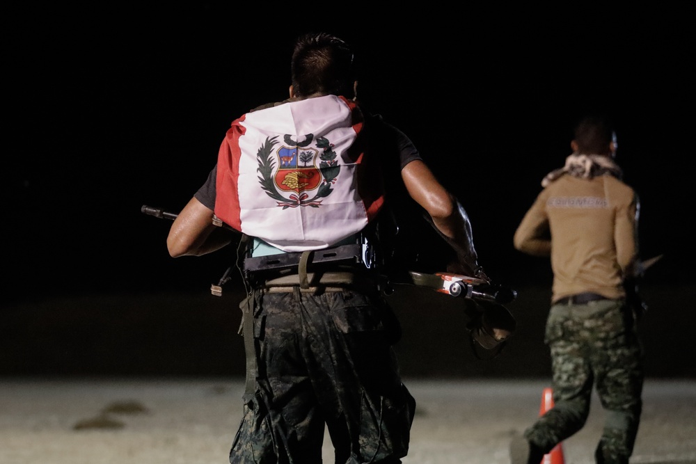 Commandos ruck at night during FC23