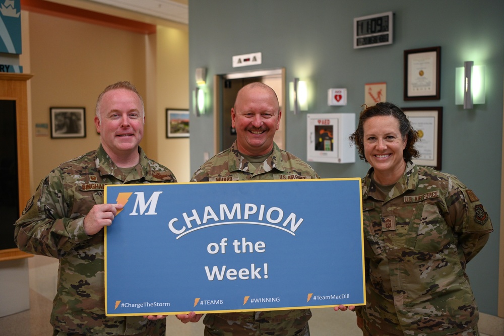 Champ of the Week - SSgt Robert Munro