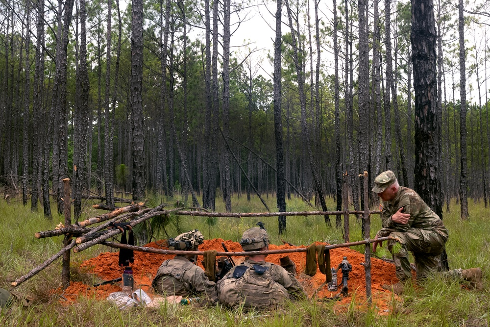 Army National Guard director meets with 44th IBCT troops during JRTC rotation