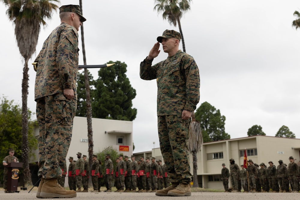 1st Medical Battalion Change of Charge