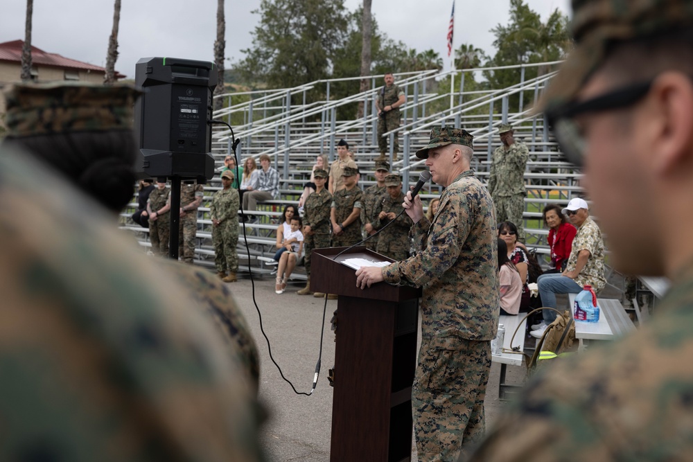 1st Medical Battalion Change of Charge