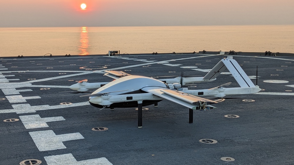 Naval Air Warfare Center Teams up with Military Sealift Command, U.S. Marines to Test Unmanned Aerial System Concept in an Expeditionary Environment