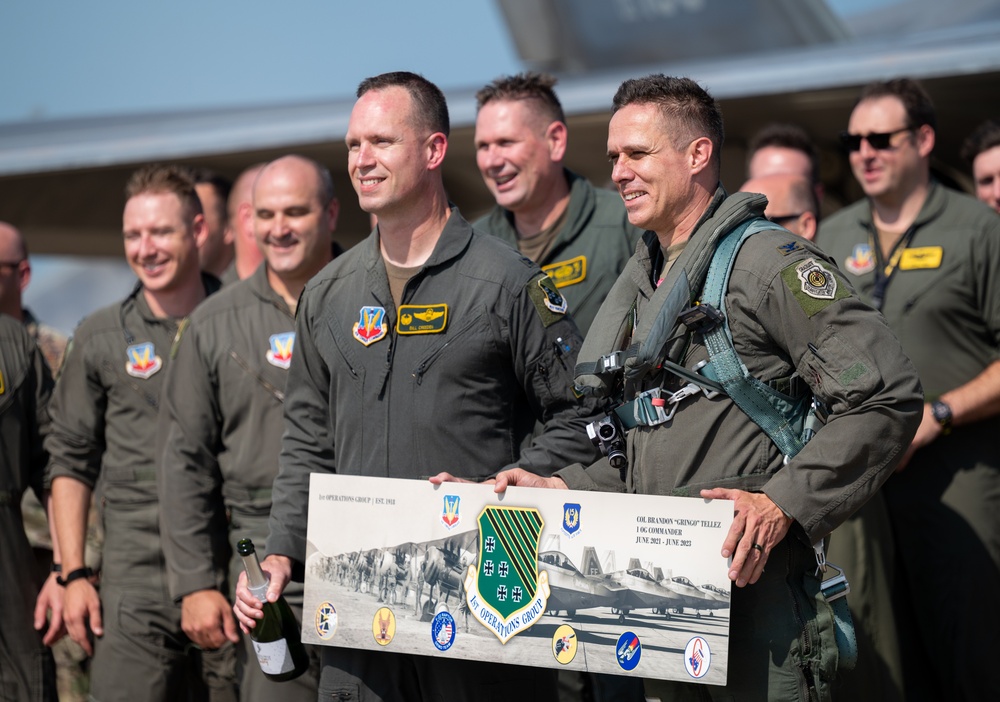 JBLE Commanders take flight for their next mission