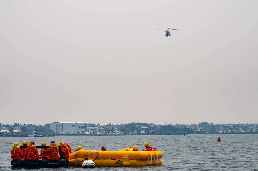 305th AMW SERE Operations conducts Water Survival Preparation