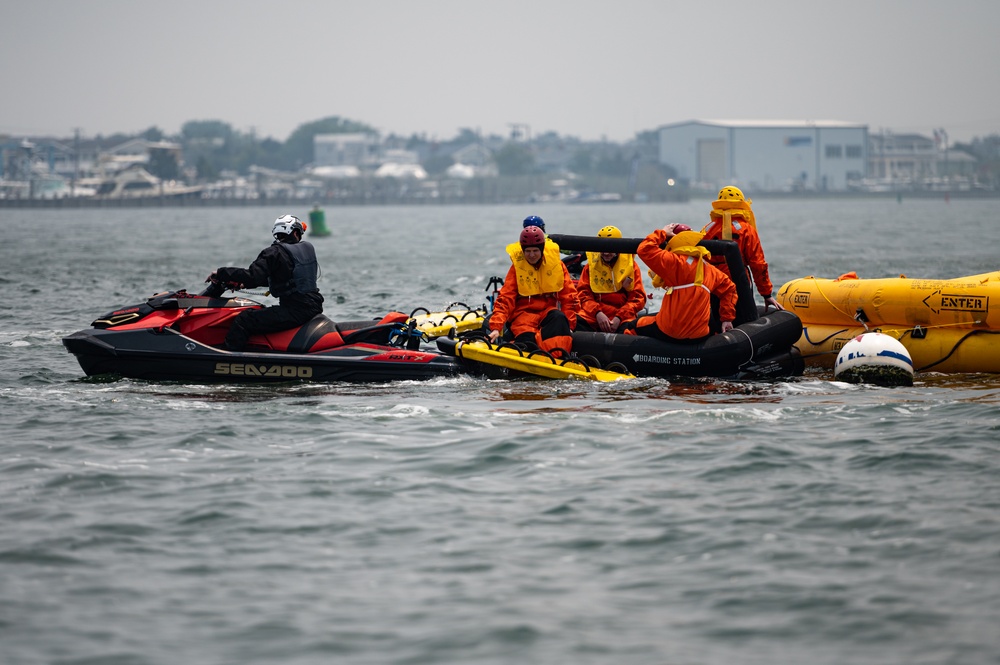 305th AMW SERE Operations conducts Water Survival Preparation