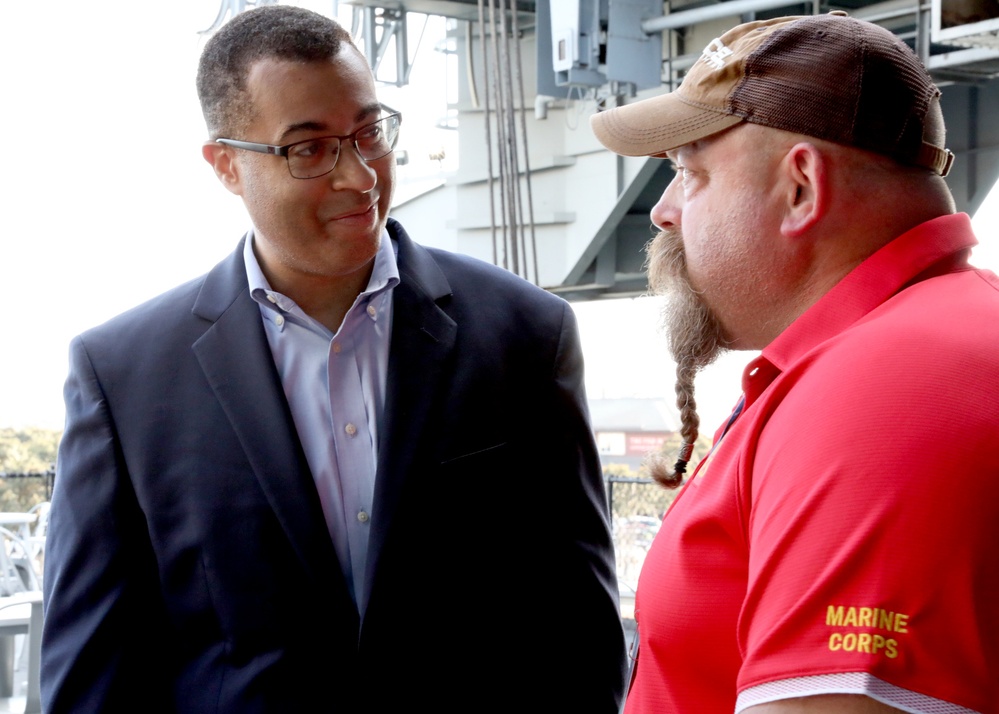 Assistant Secretary of the Navy (Manpower and Reserve Affairs) Franklin R. Parker 2023 Department of Defense Warrior Games Kick-Off Event.