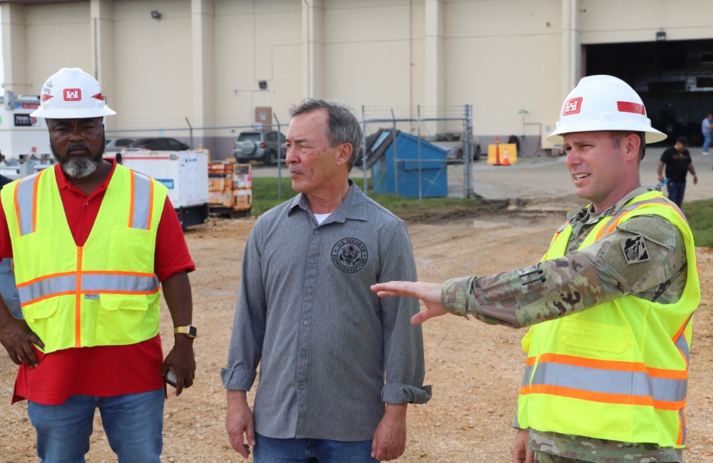 Guam Representative Visits USACE Power Mission