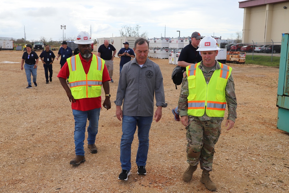 Guam Representative Visits USACE Power Mission