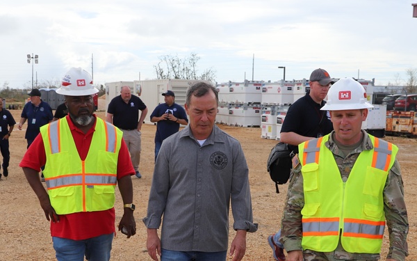 Guam Representative Visits USACE Power Mission