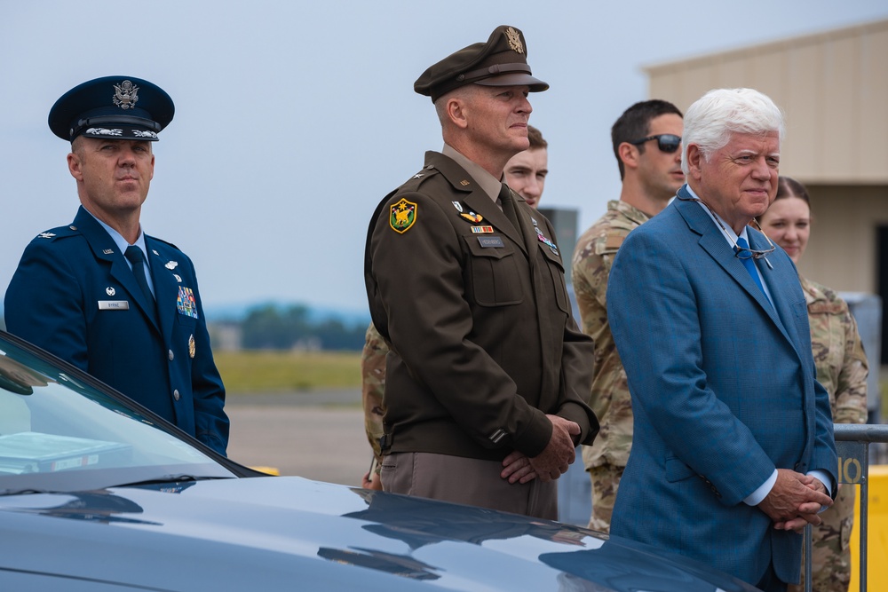 President Joe Biden Visits Bradley Air National Guard Base