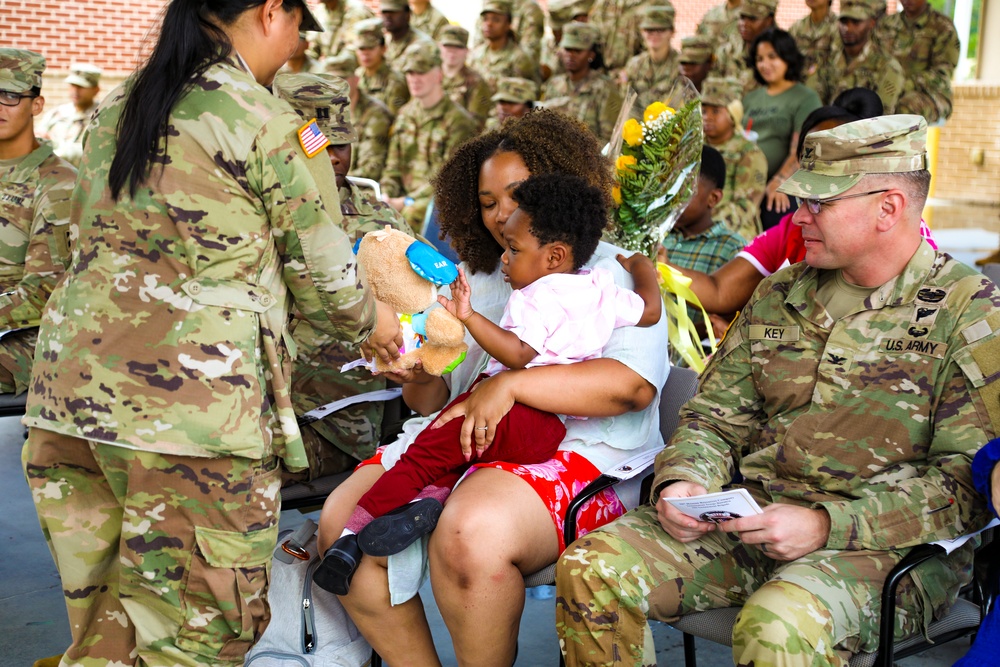 Human Resources Company hosts change of command